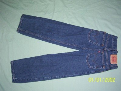 LEVIS 550'S RELAXED FIT BOYS SIZE 10 JEANS