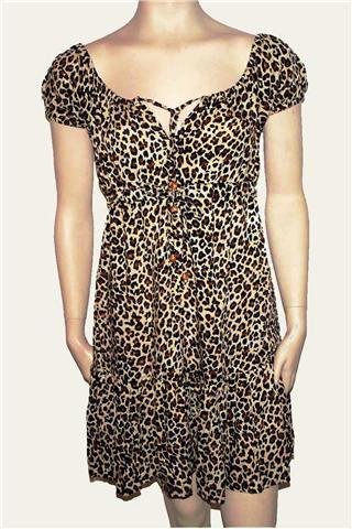 BALI DRESS VENEZIA TIGER BEIGE