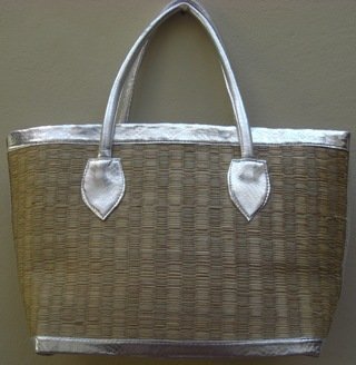 BALI HANDBAG LEGIAN SILVER