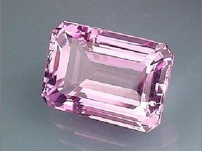 Rose Amethyst Emerald, Radiant or Octagon Cut 11x9mm Facetted