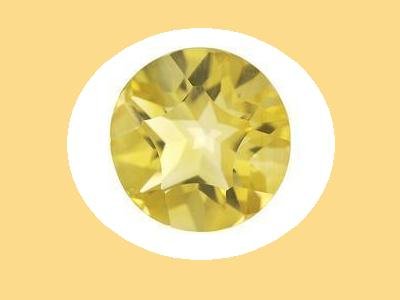 Citrine Round Cut 10mm Loose Gemstone