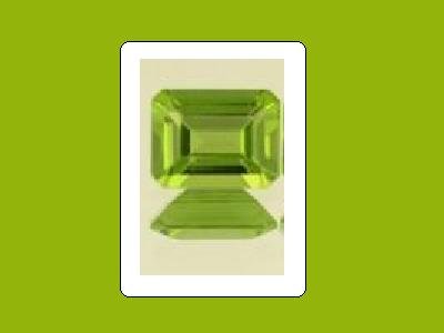 Peridot 9x7mm 3ct Emerald, Octagon, or Radiant Cut Loose Gemstones