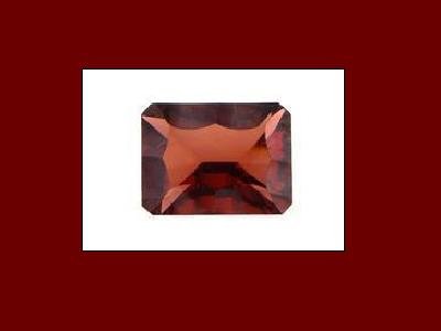 Garnet 8x6mm Ocatagon, Emerald or Oblong Cut Loose Gemstone