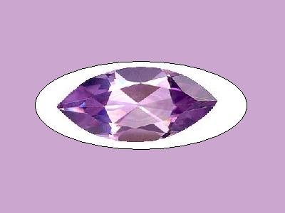 Amethyst 3ct 15x7mm Marquise Cut Loose Gemstone