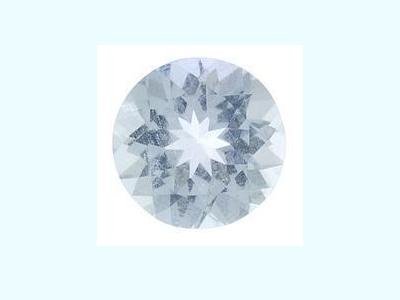 Aquamarine 6.5mm Round Loose Gemstone