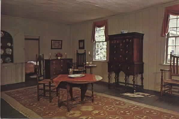 Hyland House Guilford CT Postcard