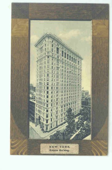 73625 NY New York City Vintage Postcard Empire Building
