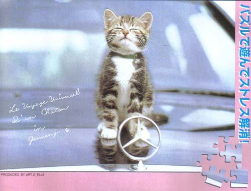 Cassandra the Mercedes Cat (108 Pieces)