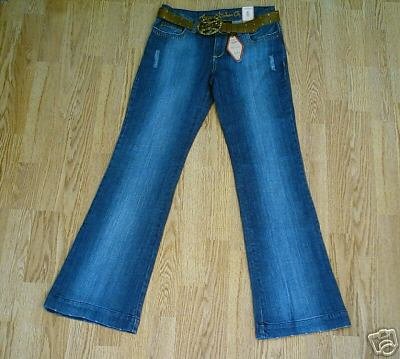 ARIZONA LOW RISE DISTRESSED JEANS-5-30 x 33 1/2-NWT NEW