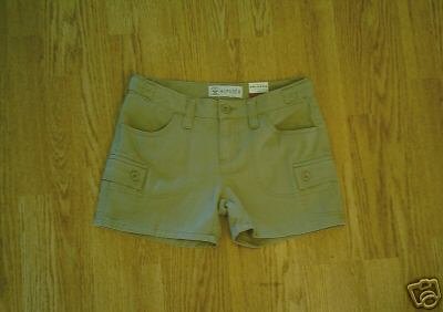 ARIZONA WOMENS HIPSTER SHORTS-SIZE 0-29 WAIST-NWT!!