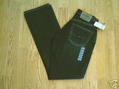 SILVER FADED LEG BOOTCUT JEANS-SIZE 25 X 32-NWT