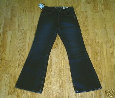SILVER FADED LEG FLARE JEANS-26 X 31 1/2-TAG 25-NWT