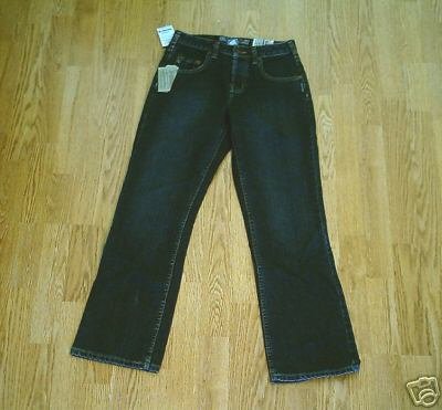 SILVER FADED LEG BOOTCUT JEANS-SIZE 26 X 30-NWT