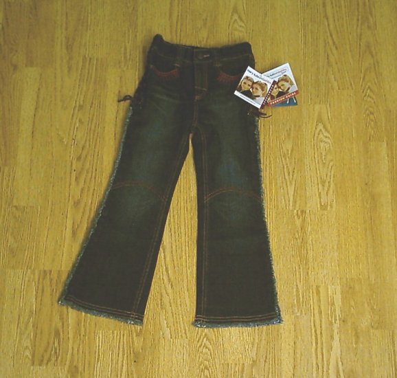 MARY KATE & ASHLEY GIRLS STRETCH JEANS-SIZE 5-NWT NEW