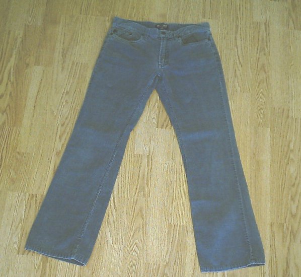 RALPH LAUREN JEANS BOOTCUT CORDUROY PANTS-2-30 X 30