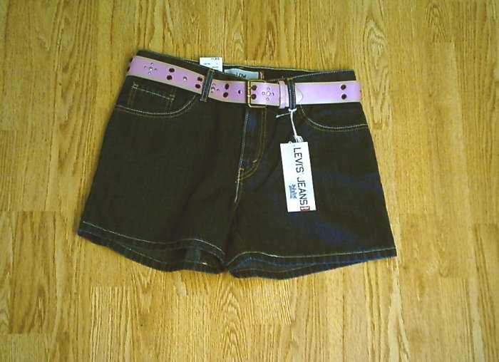 LEVIS JEANS WOMENS LOW RED TAB SHORTS-11-32 X 4-NWT