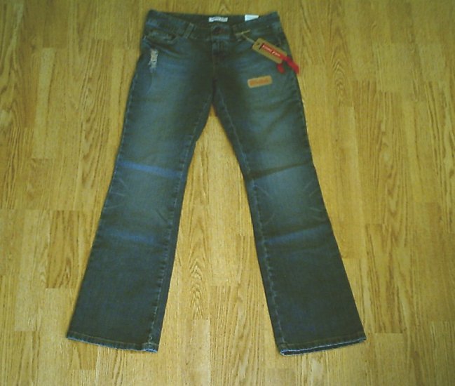 TOMMY SUPER LOW RISE BOOTCUT STRETCH JEANS-5-30 32-NWT