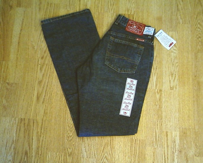 LUCKY LOW RISE EASY FIT FLARE JEANS-2 LONG-28 33.5-NWT