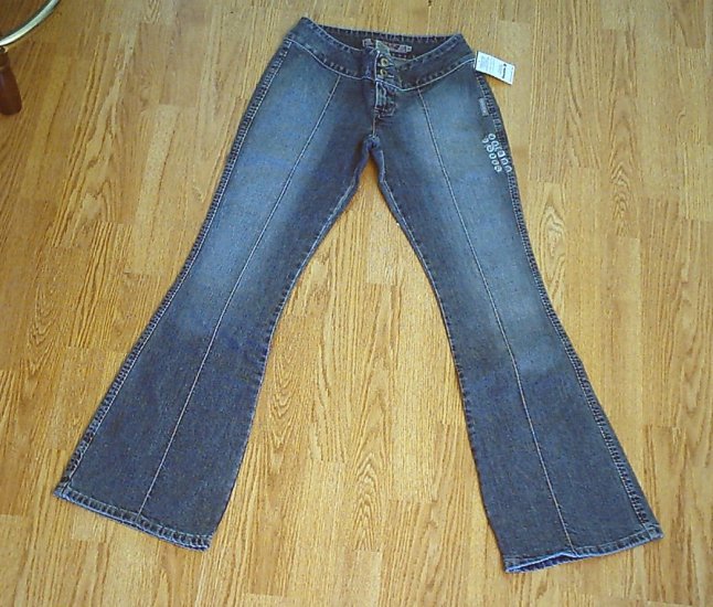SILVER LOW RISE NEAT STYLE JEANS-SIZE 27 X 32 1/2-NWT