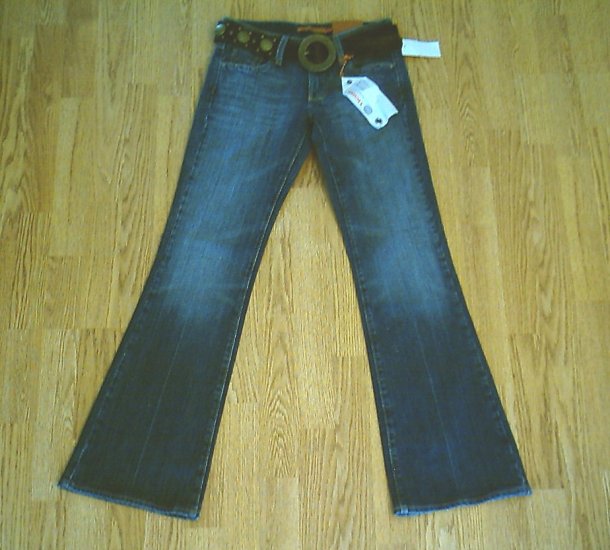 VIGOSS LOW RISE FLARE STRETCH JEANS-3-28 X 32 1/2-NWT