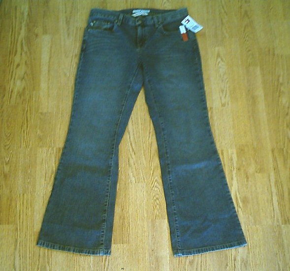 TOMMY LOW RISE FLARE STRETCH JEANS-SIZE 6-32 X 31.5-NWT
