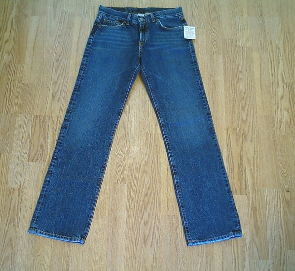 LUCKY LOWER RISE CLASSIC JEANS-SIZE 8 LONG-30 X 34-NWT