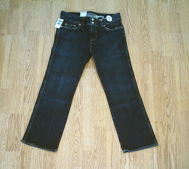 OLD NAVY JEANS LOW WAIST STRETCH CAPRIS-2-31 X 26-NWT