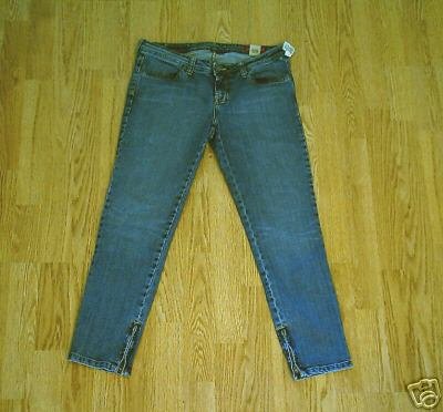 SEVEN JEANS PEGGED LEG CAPRI CAPRIS-31 X 37-TAG 29-NWT