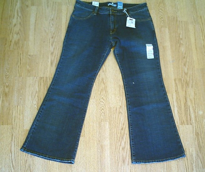 LEVIS 537 LOW FLARE STRETCH JEANS-SIZE 16-37 X 31.5-NWT