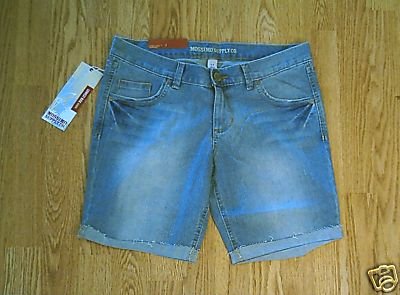 MOSSIMO JEANS LOW RISE BERMUDA SHORTS 9-34 X 8.5-NWT