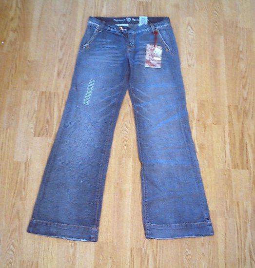 PARIS BLUES LOW RISE TROUSER JEANS-SIZE 3-29 X 31.5-NWT