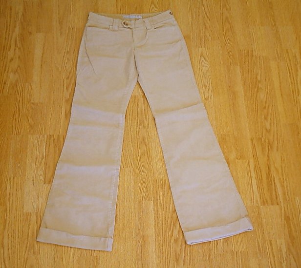 OLD NAVY JEANS FLARE CORDUROY PANTS-1 TALL-29 X 34 1/2-NWT