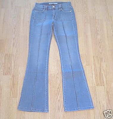 OLD NAVY STRETCH FLARE JEANS-SIZE 0 LONG-31 X 33-NWT