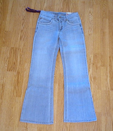 ARIZONA STRETCH FLARE GIRLS JEANS-12 SLIM-25 X 28-NWT