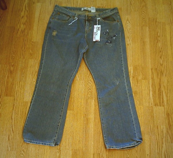 LEVIS 518 SUPERLOW BOOTCUT JEANS-SIZE 17-39 x 32-NWT