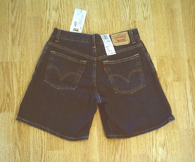 LEVIS JEANS 550 RELAXED DENIM SHORTS-SIZE 8-29 X 7-NWT