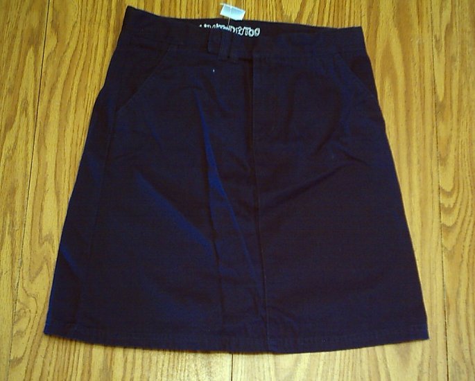 LIMITED TOO JEANS GIRLS UNIFORM NAVY SKIRT-SIZE 16-NWT