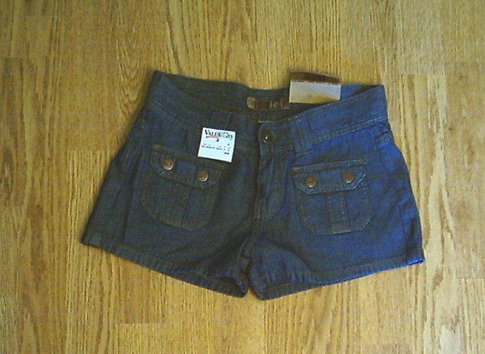 LEI JEANS LIGHTWEIGHT SHORTS-SIZE 7-27 X 2-NWT