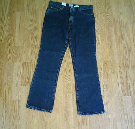 CALVIN KLEIN BOOTLEG DENIM JEANS-SIZE 9-31 X 30-NWT