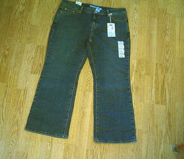 LEVIS 515 BOOTCUT STRETCH JEANS-14 PETITE-36 X 28-NWT