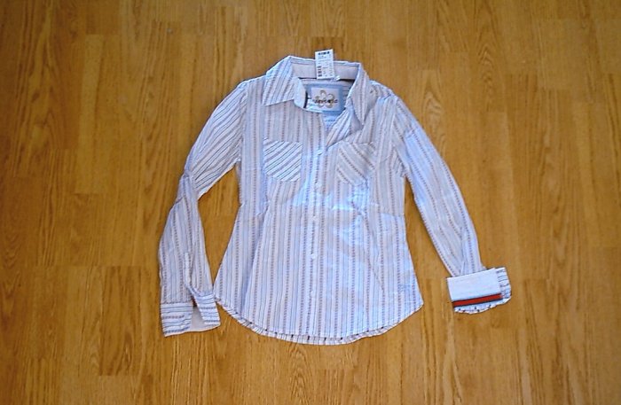 LIMITED TOO JEANS LONG SLEEVE SHIRT TOP-SIZE 10-NWT
