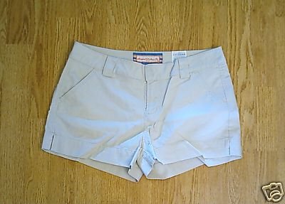 ARIZONA JEANS KHAKI SHORTS-SIZE 9-32 X 2 3/4-NWT