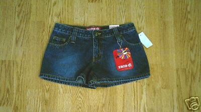 ZANA DI JEANS LOW RISE SHORTS-SIZE 5-29 X 3-NWT