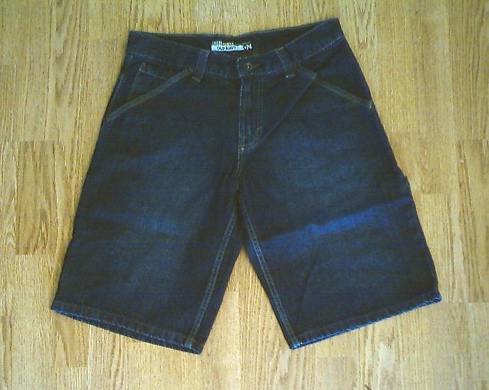 OLD NAVY JEANS LOOSE PAINTER SHORTS-SIZE 29-NWT