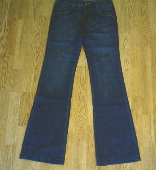 OLD NAVY MIDRISE FLARE JEANS-SIZE 0 TALL-28 X 36-NWT