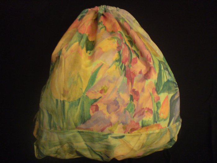 Bright Floral Drawstring