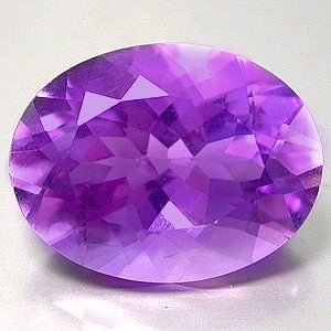 Huge Natural Vivid Purple Amethyst 16x12oval cut gem 8.67 carats