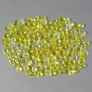 Natural 2.5mm Round cut Yellow Beryl gems stone Just $0.50 each