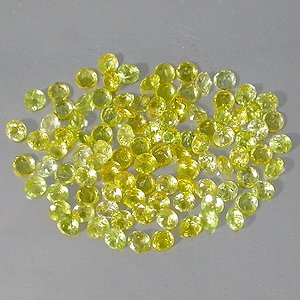 Natural 3.5mm Round cut Yellow Beryl gems stone Just $2.00 each