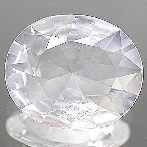 Natural 4.62 Ct. White Quartz 14 x 12mm Oval Cut VS gem stone